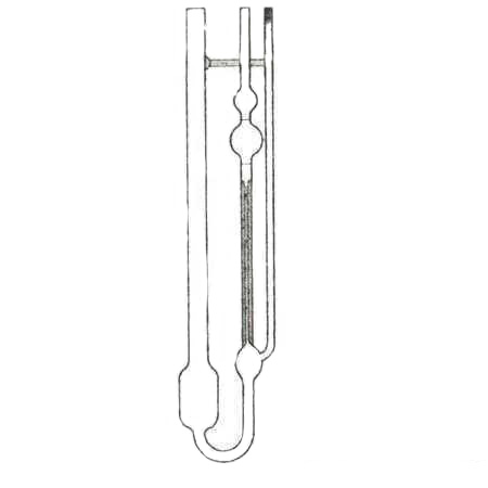 玻璃儀器，1836帶常數(shù) 三管烏氏粘度計(jì)（稀釋型）0.38mm