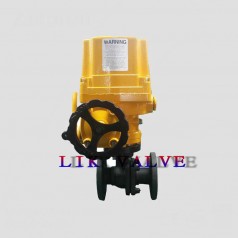 進口電動防爆碳鋼球閥（DC24V、DC220V、AC110V）